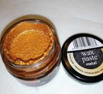 Mézarany metál viaszpaszta